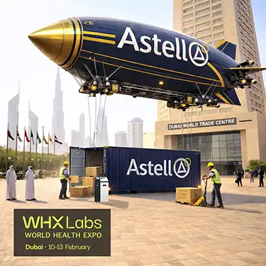 News article image: Astell return to Dubai for WHX Labs