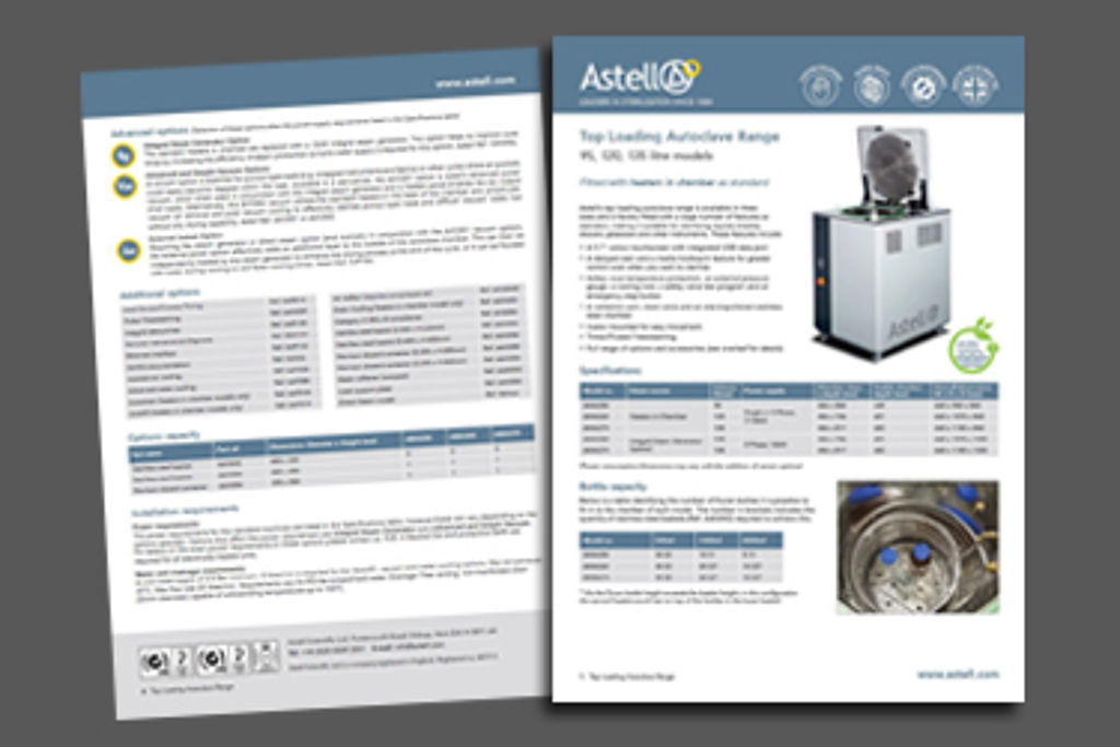 New Product Data Sheets available now