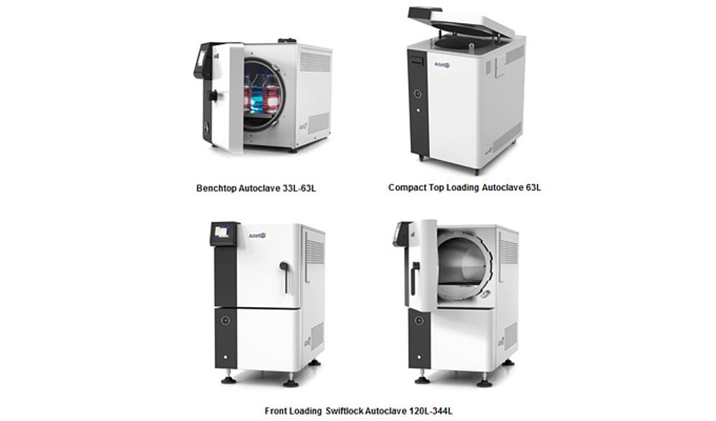 Astell Scientific presenta una gama de autoclaves con un nuevo diseño