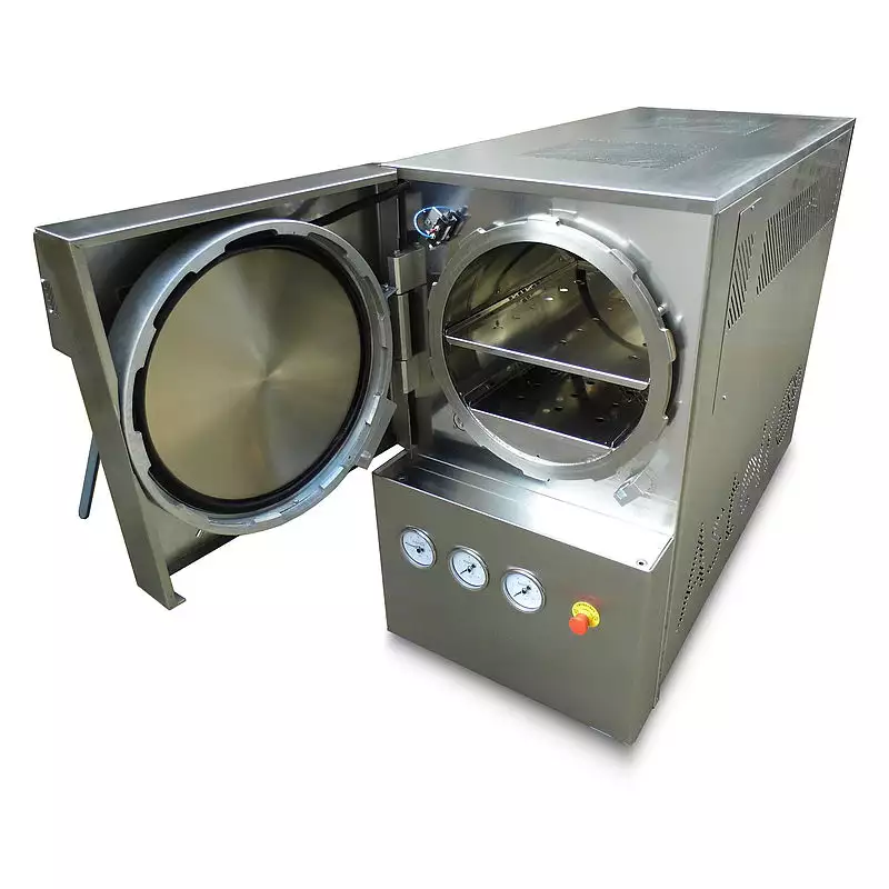 Optional stainless steel panels/pipework