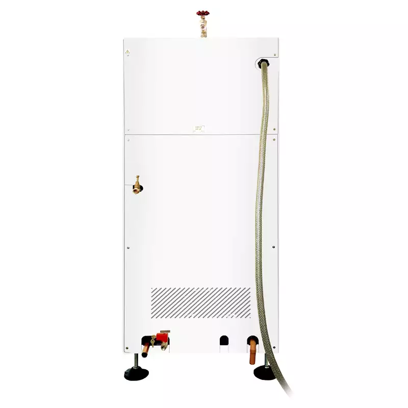 Back view: 72kW steam generator