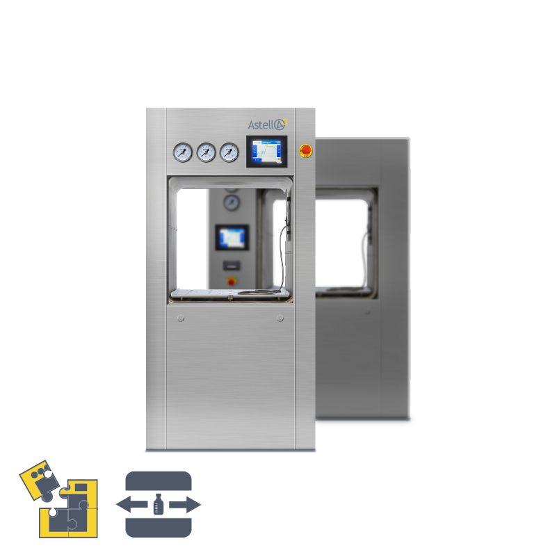 250 - 1,200 Litre Double Door SQUARE Autoclave